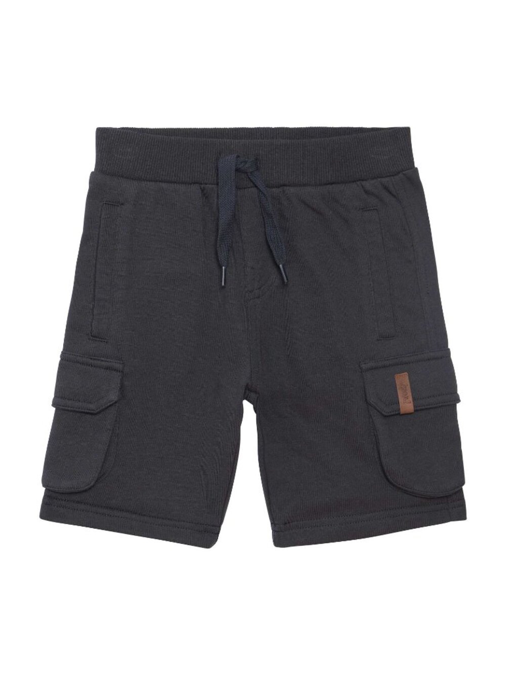 French Terry Bermuda Short Dark Grey - 8